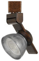12W LED Track Fixture, Mesh Brushed Steel