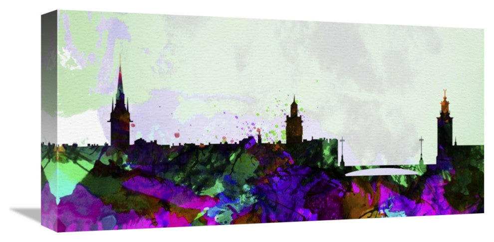 "Stockholm City Skyline" Fine Art Print