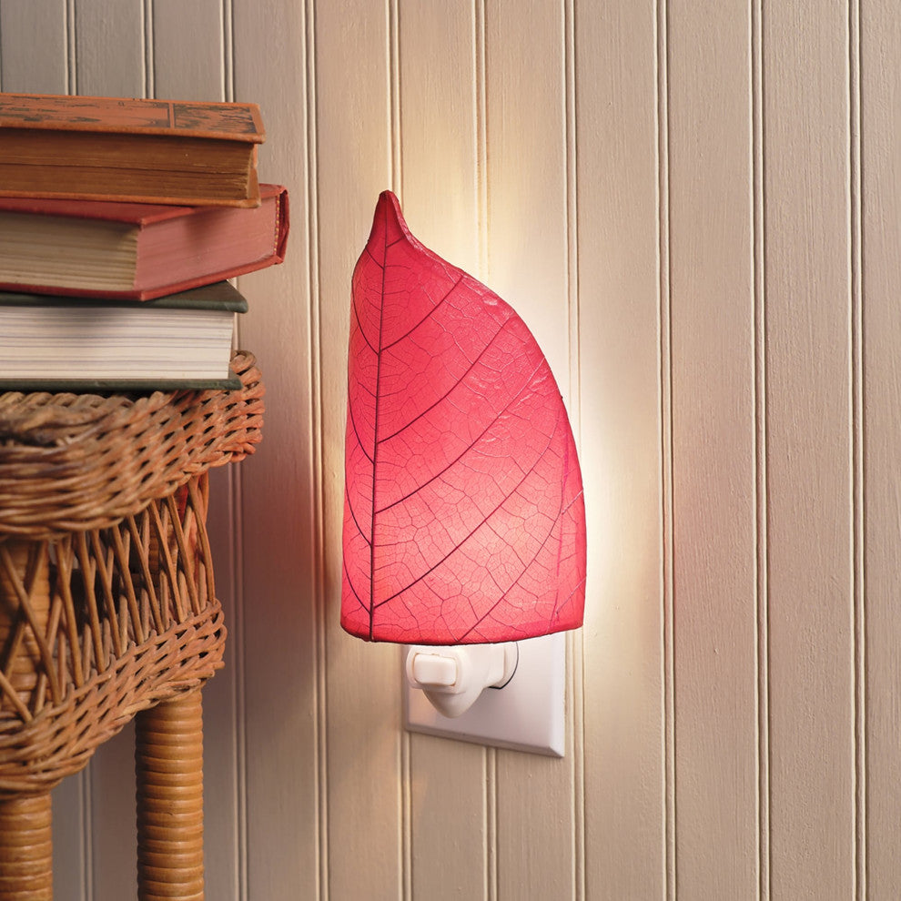 Leaf Nightlight Red