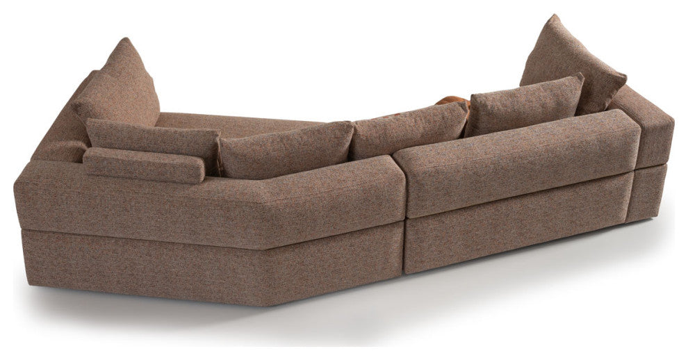 Amora 2-Piece Sofa Bonfire Brown