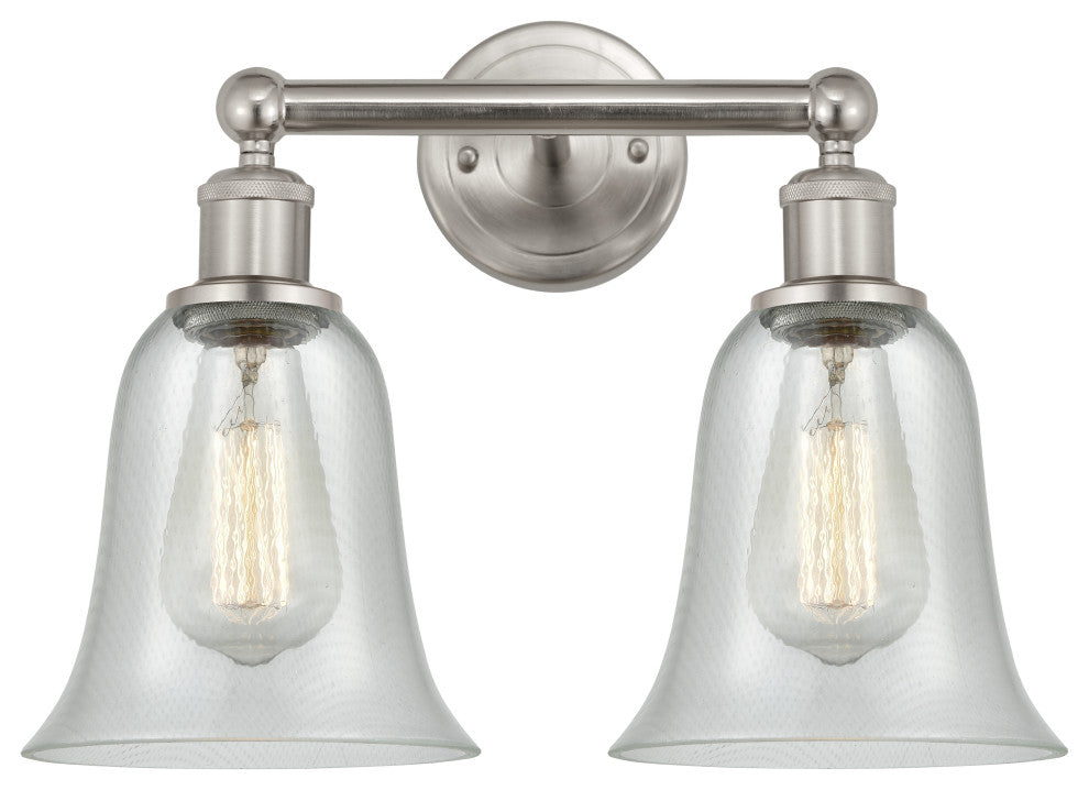 Innovations 616-2W-SN-G2812 2 Light 15.25" Vanity Light, Brushed Satin Nickel