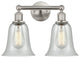 Innovations 616-2W-SN-G2812 2 Light 15.25" Vanity Light, Brushed Satin Nickel