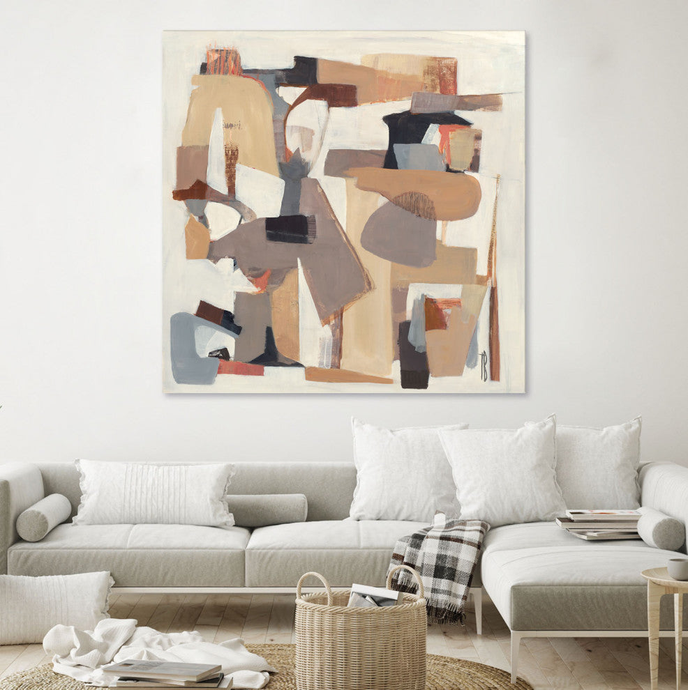 Neutrality - 72 x 72 by Terri Burris