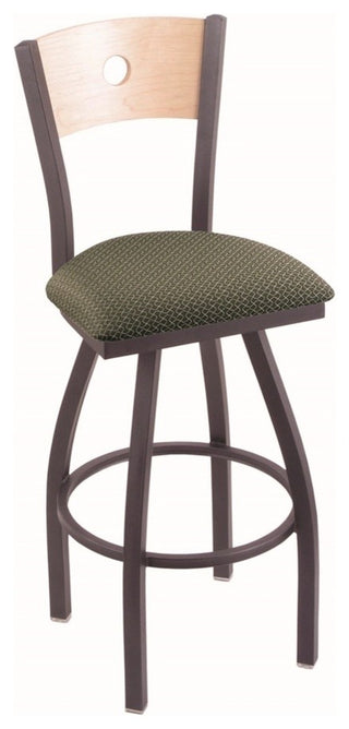 Holland Bar Stool, 830 Voltaire 30 Bar Stool, Pewter Finish