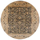 Ahgly Company Indoor Round Mid-Century Modern Area Rugs, 5' Round