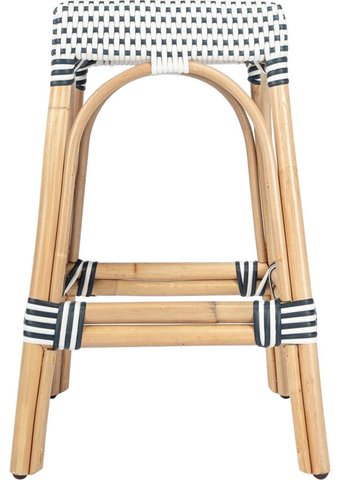 Mediterranean Bistro Rattan Counter Stool