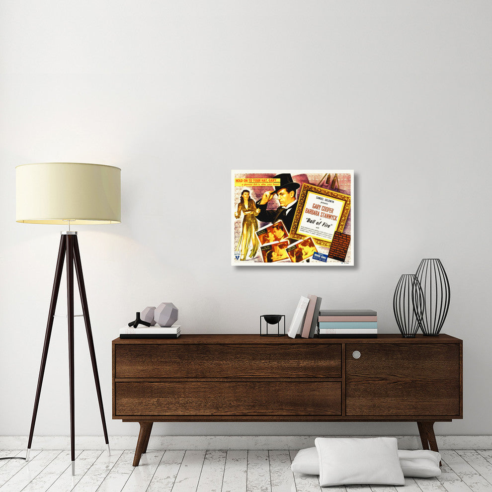 "Ball of Fire" Stretched Canvas Giclee by Hollywood Photo Archive, 30x23"