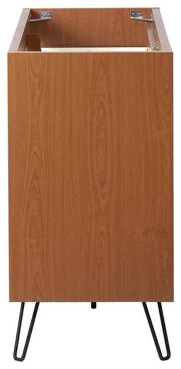 Modway Energize 47" MDF and Particleboard Bathroom Vanity Cabinet - Cherry White