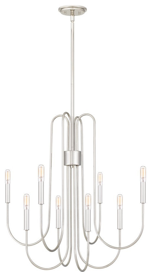 Quoizel CBR5028PK 8-Light Chandelier, Cabry