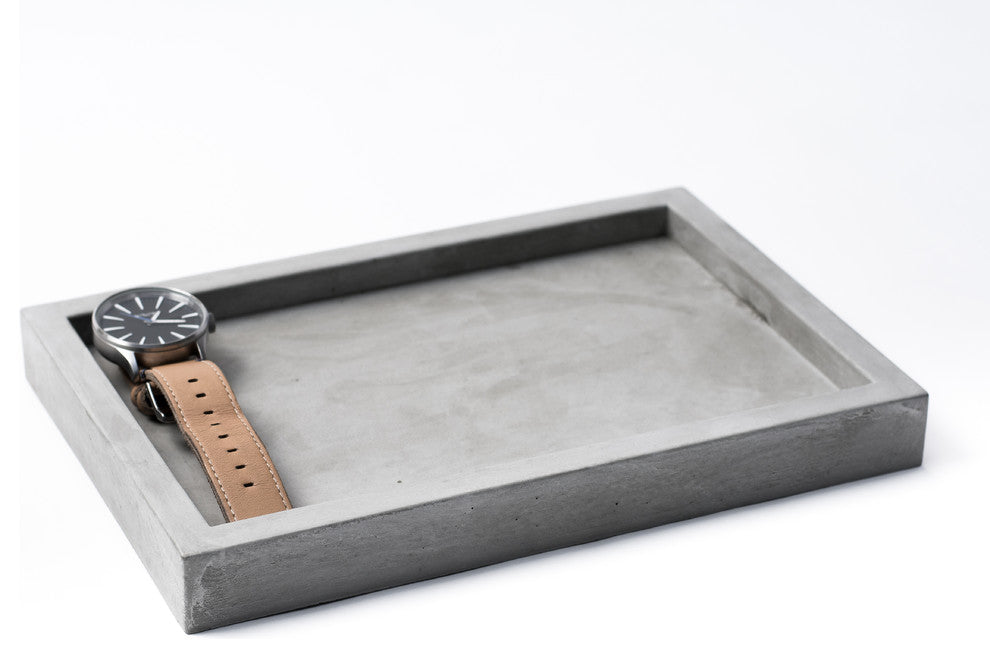 Concrete Valet Tray