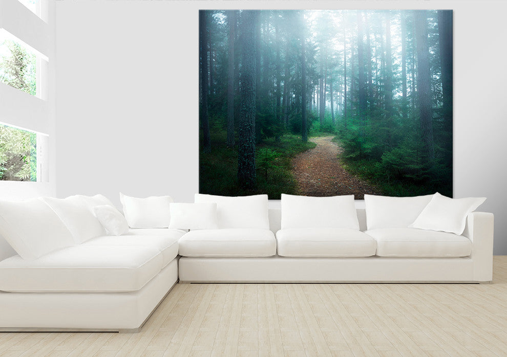 Lindsten - The forest of secrets Fine Art Giant Canvas Print, 72"x54"