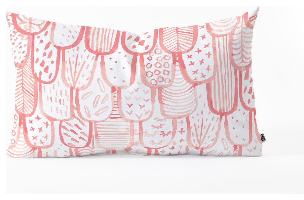 Dash and Ash Dwellings Oblong Throw Pillow, 23"x14"