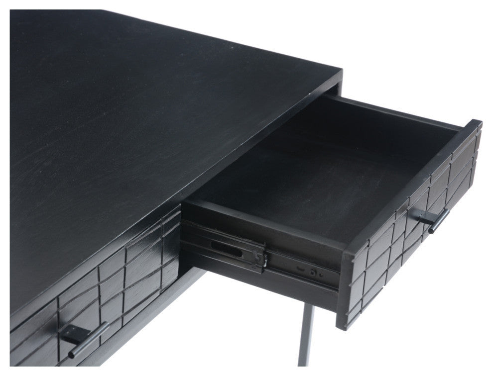 Contemporary Atelier Desk Black - Black