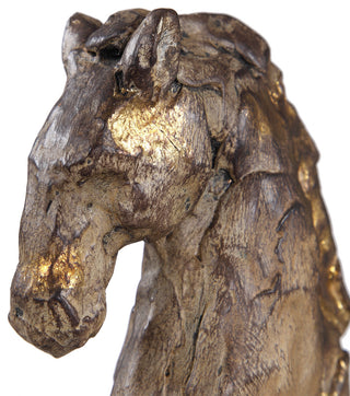 Uttermost Caballo Dorado Horse Sculpture