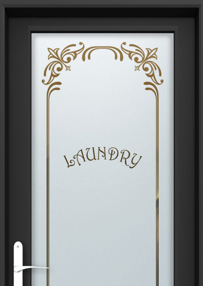 Laundry Door - Lenora Harrington Laundry - Primed - 36" x 80" - Knob on Left...