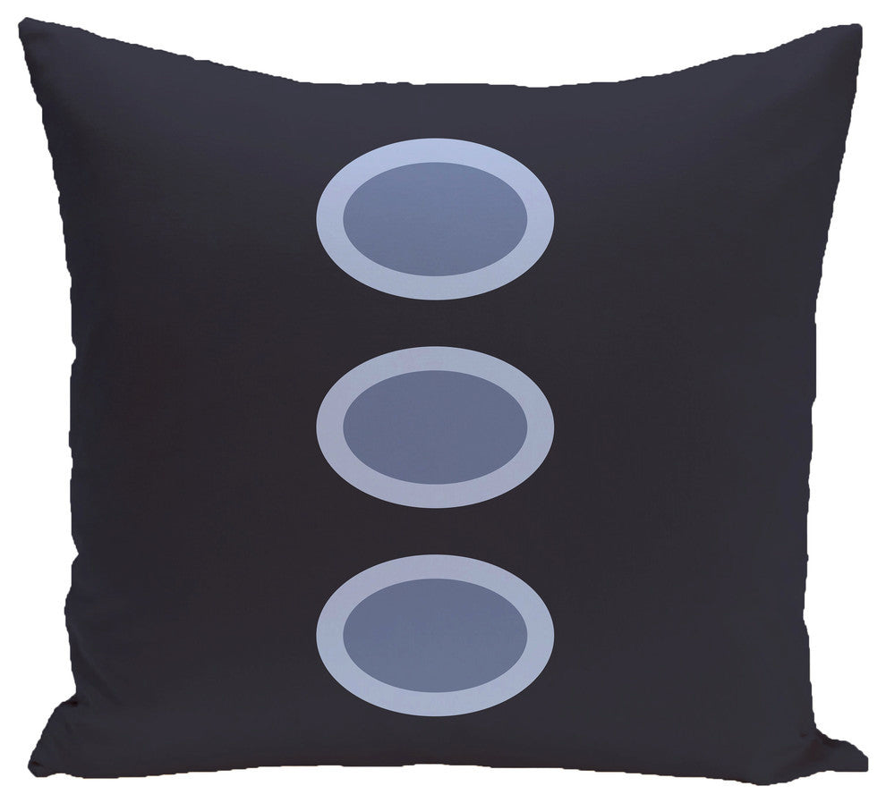Zen Geometric Print Pillow, Bewtiching, 16"x16"