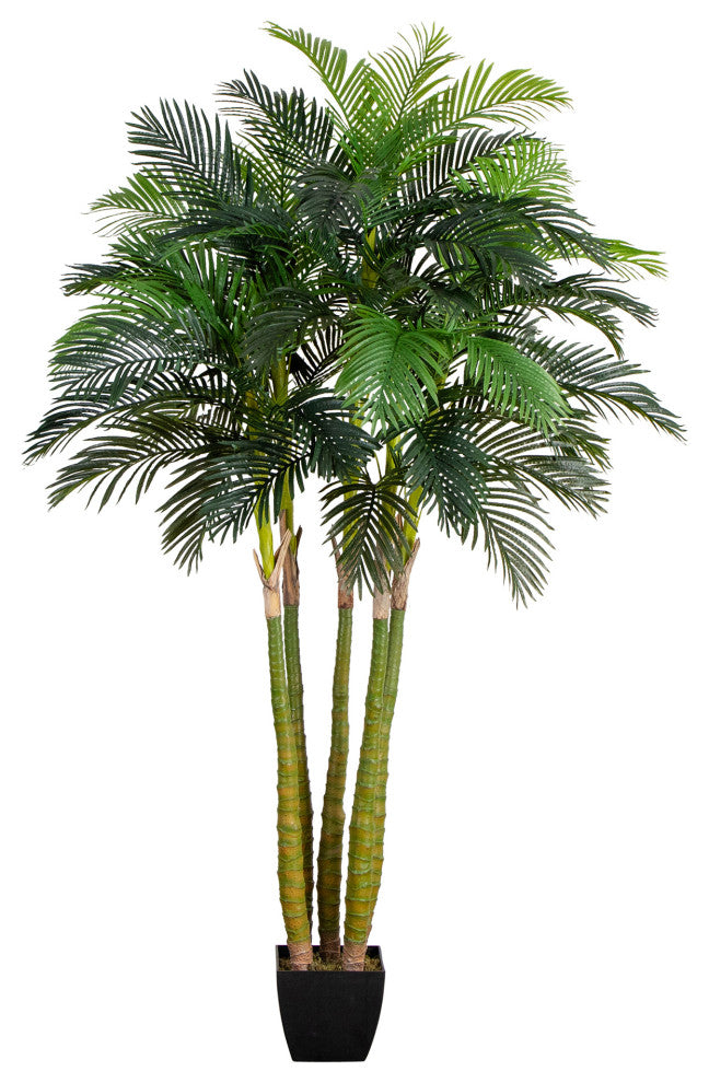 9.5ft. Giant Five Stalk Artificial Areca Palm Tree