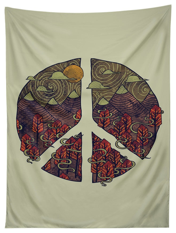 Deny Designs Hector Mansilla Peaceful Landscape Tapestry