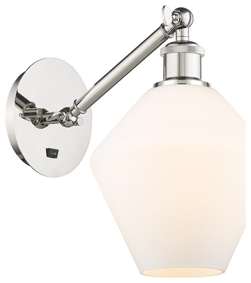 Innovations 317-1W-PN-G651-8-LED 1-Light Sconce, Polished Nickel