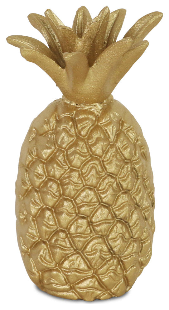 Gold Cast Iron Pineapple