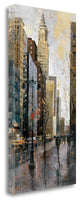 "Rainy Day In Manhattan" By Marti Bofarull, Giclee Print on Gallery Wrap Canvas