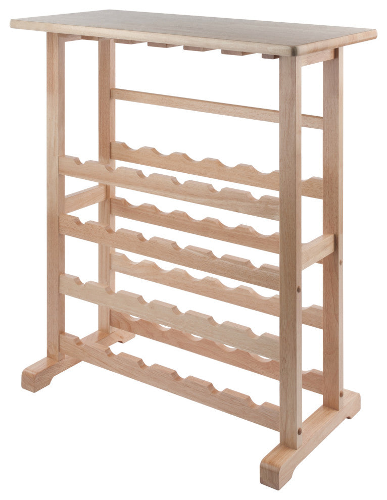 Vinny 24-Bottle Wine Rack, Natural