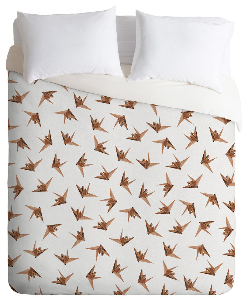 Iveta Abolina Wood Origami Duvet Cover Set, King