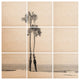 Deny Designs Bree Madden Two Palms Wood Wall Mural, 4'x4'