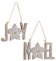 Joy Noel Snowflake Ornament, 12-Piece Set