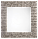 Uttermost Cressida Distressed Silver Square Mirror, 9135
