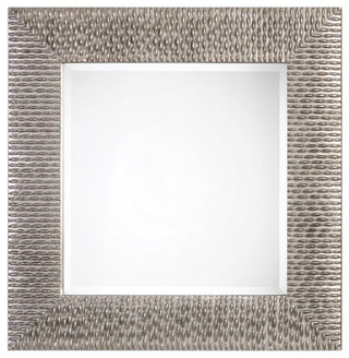 Uttermost Cressida Distressed Silver Square Mirror, 9135