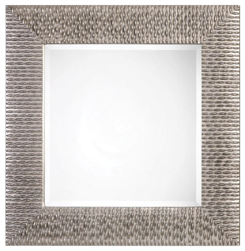 Uttermost Cressida Distressed Silver Square Mirror, 9135