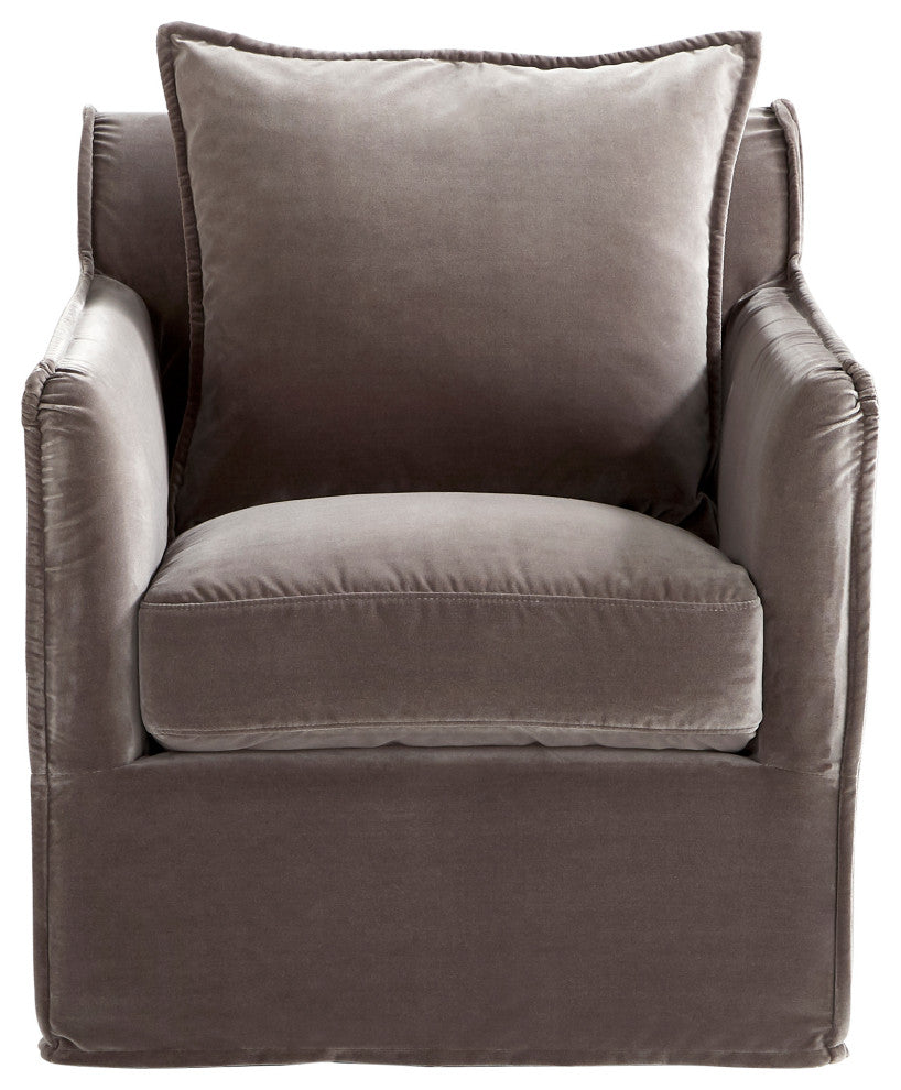 Sovente Chair, Silver/Gray/Smoke