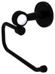 Clearview Euro Style Toilet Tissue Holder with Groovy Accents, Matte Black