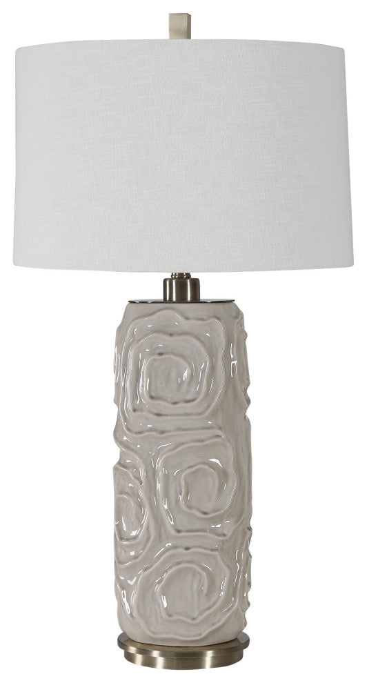 Uttermost Zade Warm Gray Table Lamp