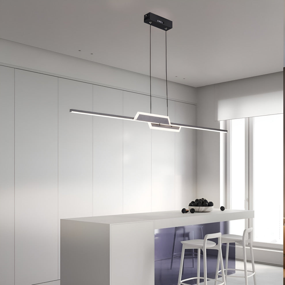 Bulle | Chandelier in a Minimalist Style for Living Room, Black