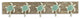 Coastal Sea Turtle Five Hook Coat Hanger