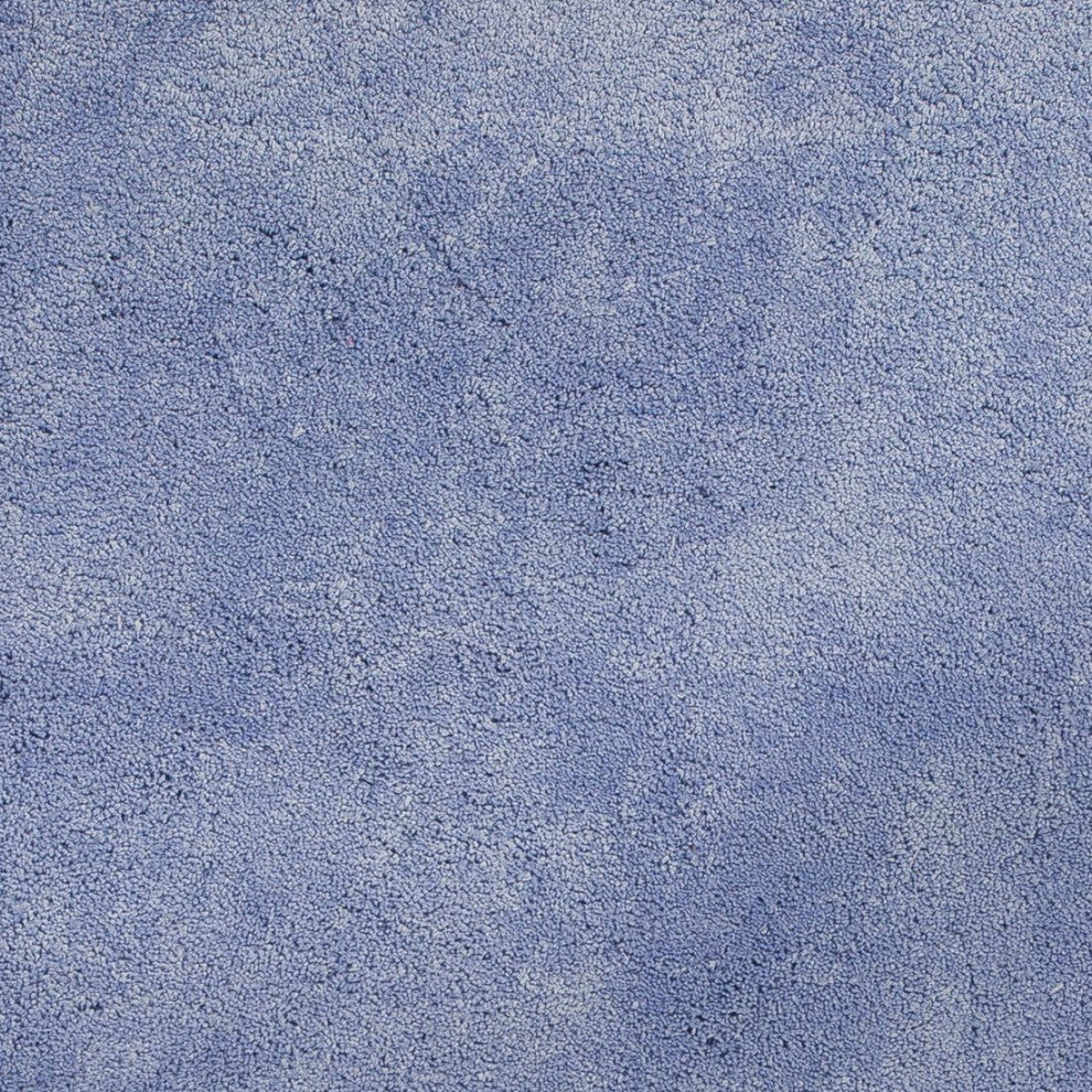 KAS Bliss 1573 Purple Shag Area Rug, 2'3" x 7'6" Runner