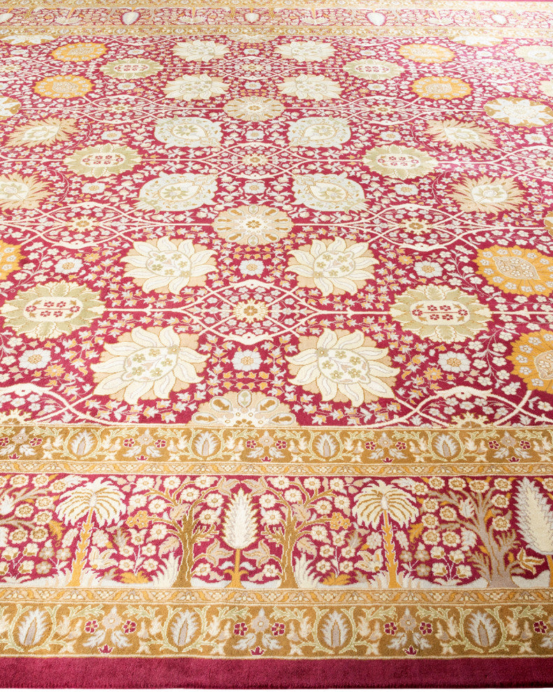 MOGUL, Hand Knotted Area Rug 12' 4" X 9' 1"