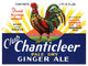 "Club Chanticleer Pale Dry Ginger Ale" Print by Vintage Booze Labels, 18"x14"
