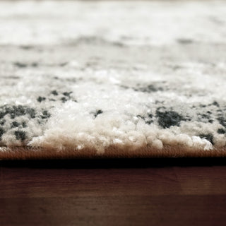 Troya Ivory And Blue Area Rug, 7.10'X10.10'