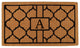 Pantera Monogram Doormat, Extra-Thick 3'x6', Letter A