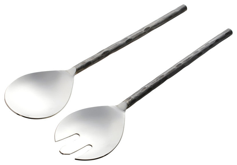 Tomini Metal Serving Utensils, Salad Servers