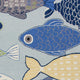KAS Sonesta 2010 Lt Blue Sea Of Fish Area Rug, 7'6"x9'6"