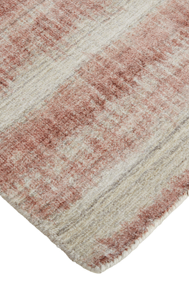 Weave & Wander Malana Handwoven Graident Rug, Pink Clay/Brandy, 9ft x 12ft Rug
