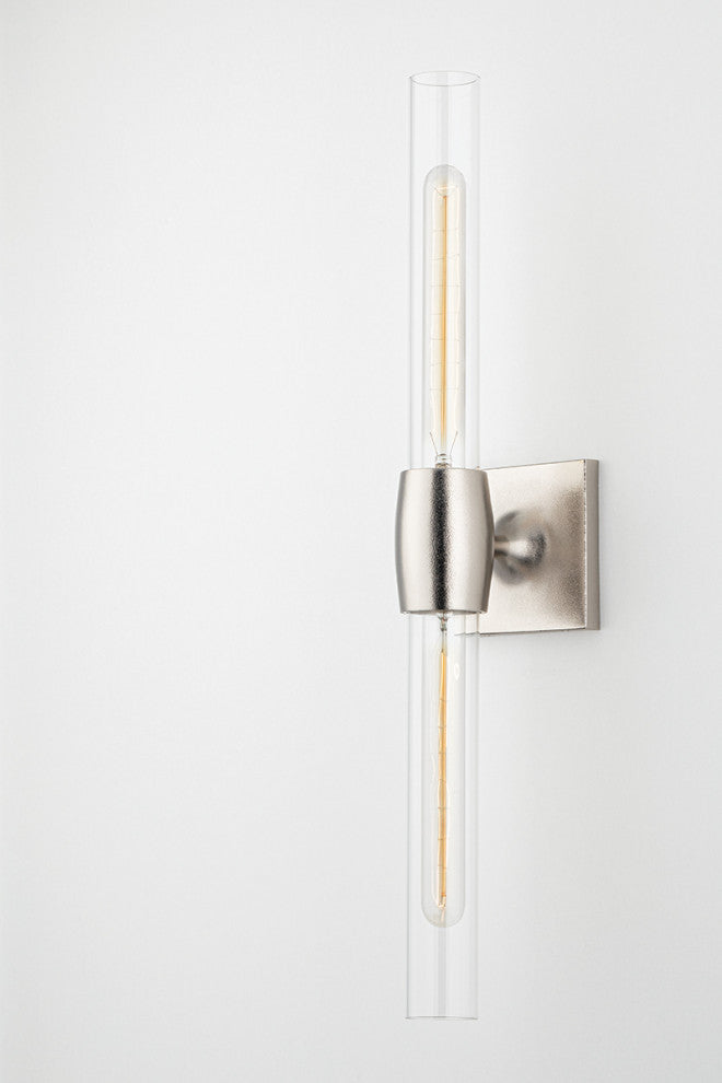 Hogan 2-Light Wall Sconce Burnished Nickel
