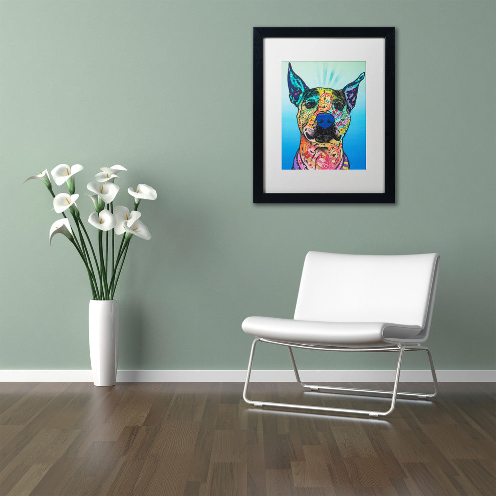 Dean Russo ''Lani Ruth 25'' Matted Framed Art, Black Frame, White Mat, 11x14
