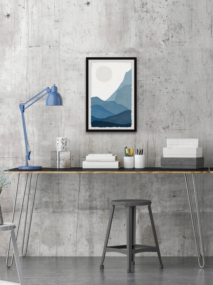 "Khyber Pass" Framed Painting Print, 30x45