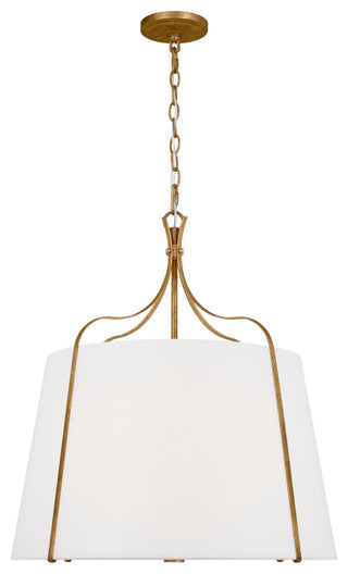 Leander Large Hanging Shade, Antique Gild