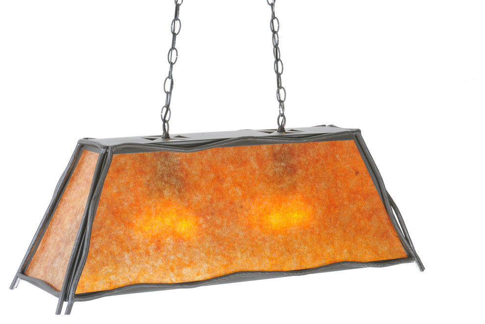 37L Sticks Oblong Pendant